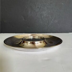 Vintage Newport By Gorham Silverplate Round Serving Tray 10’5